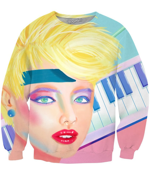 80s Woman Crewneck Sweatshirt