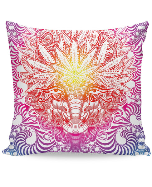 Weed Goat Couch Pillow