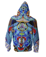 Guardian at the Gate Zip-Up Hoodie