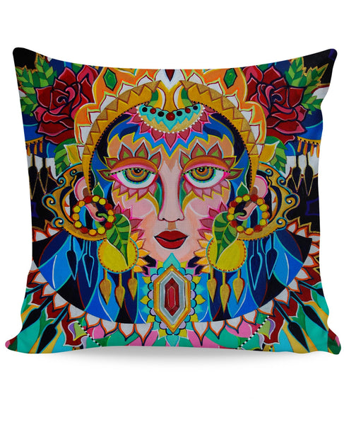 Peacock Couch Pillow