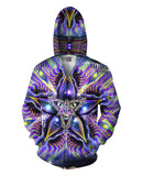 Cerebral Mokasha Double Sided Hoodie