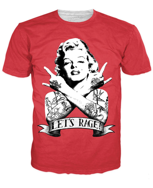 Tatted Star T-Shirt - Red