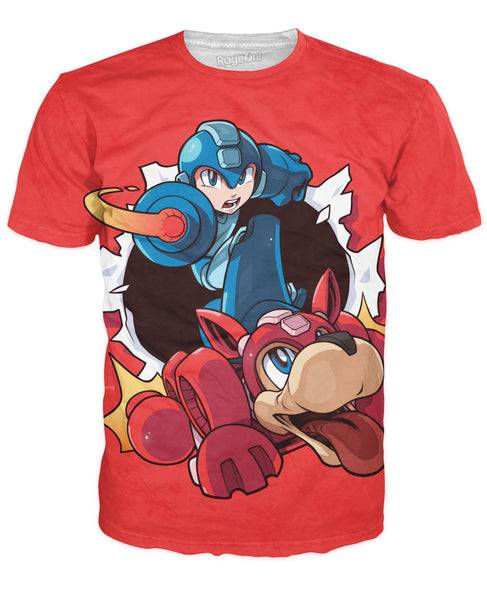 Mega Man Red T-Shirt