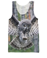 Flying Owl Tank Top