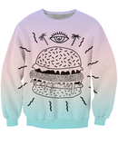 Burger Punx Crewneck Sweatshirt