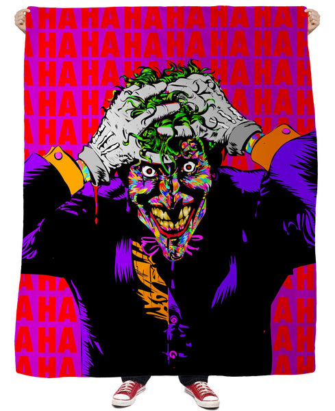 HAHA Fleece Blanket
