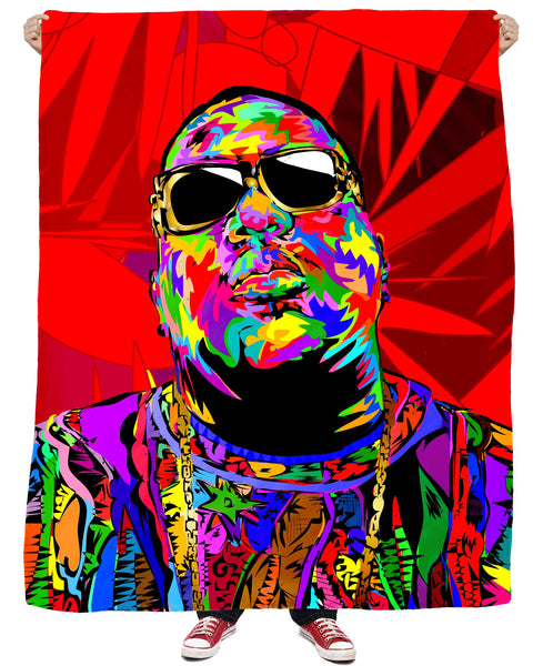 Biggie Shades Fleece Blanket