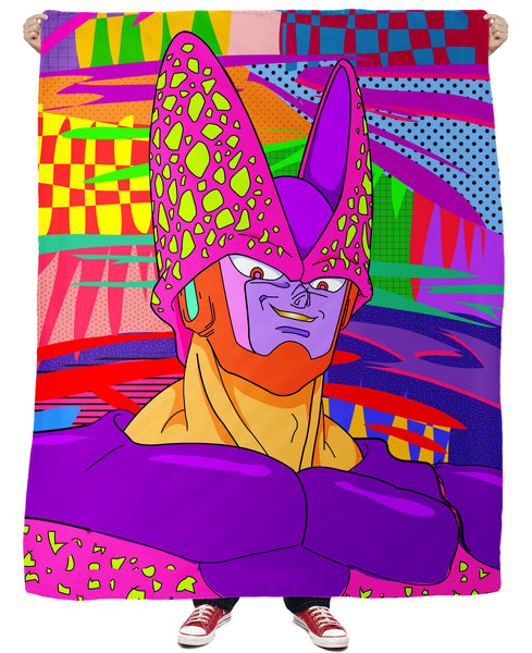 Cell Fleece Blanket