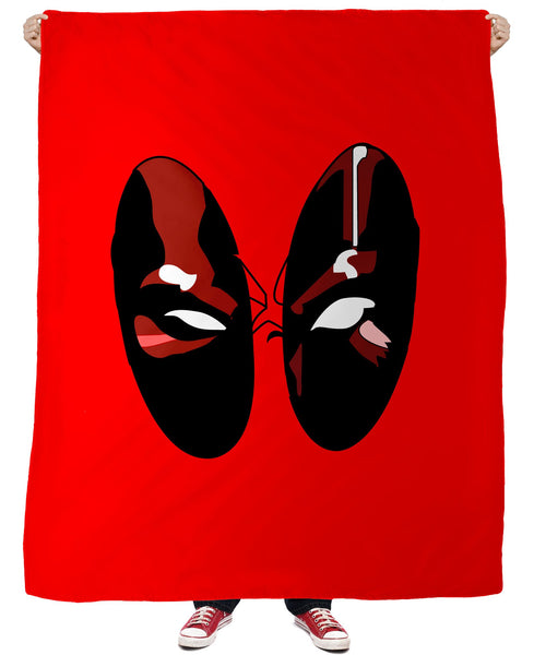 Death Stare Fleece Blanket