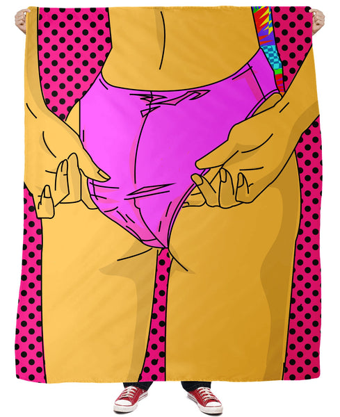 Wedgie Fleece Blanket