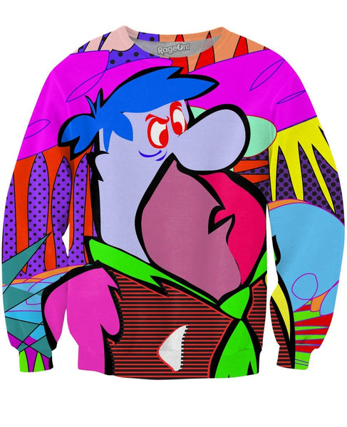 Fred Flintstone Crewneck Sweatshirt