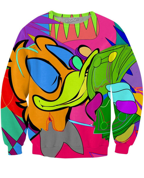 Smell the Money Crewneck Sweatshirt