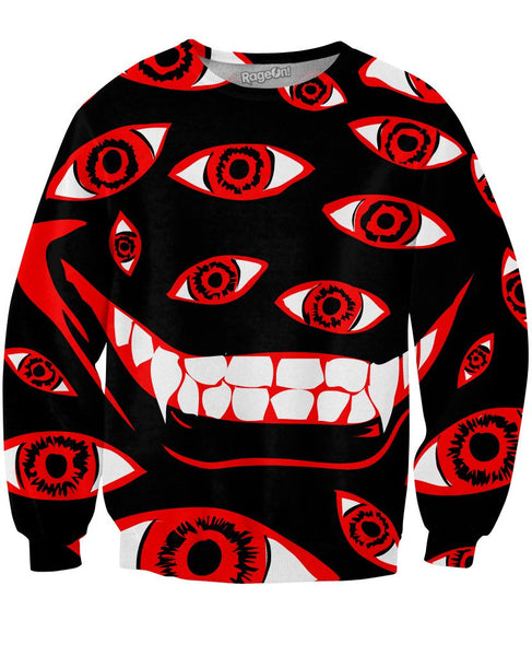 Control Art Restriction  Crewneck Sweatshirt
